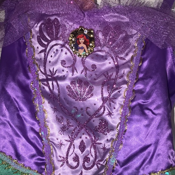 NWT Girl’s Disney Light-Up Ariel Costume - Picture 3 of 14
